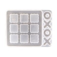 thumbnail image 1 of Shisuyan Tic Tac Toe Chess Game Silicone Mold DIY Casting Molds Crystal Drip Molds, 1 of 9