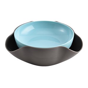 Glass Three Compartment Food Containers Clear Storage Containers for Food Snack Containers with Lids Produce Storage Containers Reusable Storage Containers Collecting Snack Bowl Pistachio Bowl With