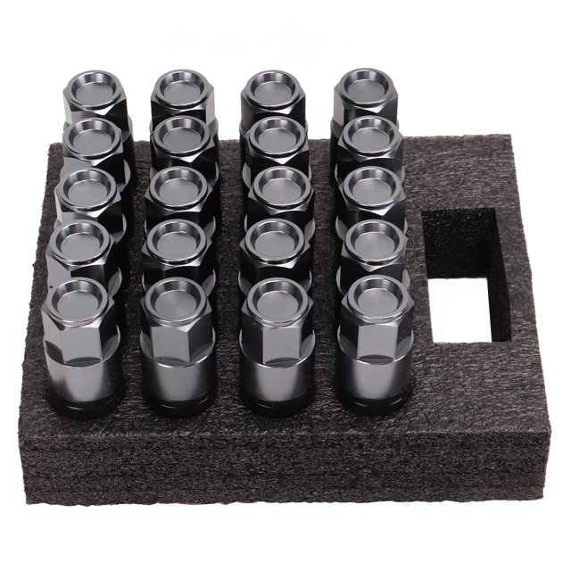20pcs M14x1.5 Cone Wheel S Lug Nuts Taper Lug For Universal Car Accessories