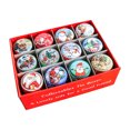 thumbnail image 2 of Christmas Gifts Tinplate Small Box Christmas Gift Box Packaging Box Candy Box Tin Box Box Baking Color Box Set Outdoor Christmas Decorations 2023 on Clearance, 2 of 2