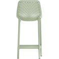 thumbnail image 4 of Meridian Furniture Mykonos Tabouret de Patio Extérieur Menthe (Ensemble de 4), 4 of 8