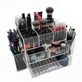 thumbnail image 1 of OnDisplay Amara 3 Drawer Tiered Acrylic Makeup/Jewelry Organizer, 1 of 2