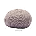 thumbnail image 3 of Dvkptbk Wools Group Wool Hand-woven Medium Coarse Scarf Hat Overcoat Wool Merinoss Wool Wool Cashmeres Yarn Wools Group, 3 of 5