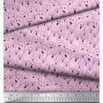 thumbnail image 3 of Soimoi Poly Georgette Fabric Ghost Halloween Print Sewing Fabric Yard 42 Inch Wide, 3 of 3