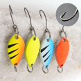 thumbnail image 4 of Fishing Kit Fishing Trout Lures - 12 Pieces Trout and Bass Fishing Bait Lures - Different Multicolor with Single Hook and Lure Box - for Sea Trout and Perch, 4 of 6