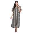 thumbnail image 1 of Caftans Longs pour Femmes Grande Taille Robe Caftan Robe de Soirée Fête Été Plage Robe d'Été Manches Kimono Longues Robes Décontractées en Ligne, 1 of 7