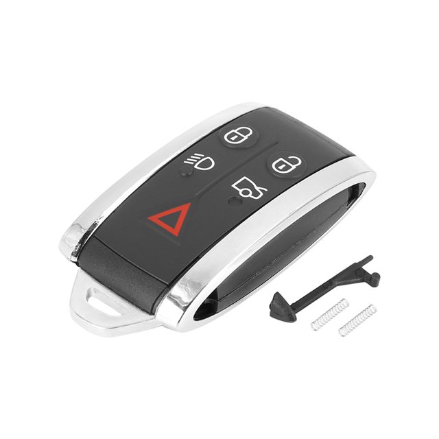 Unique Bargains Car Replacement Key Fob Shell Case Black KR55WK49244 for Jaguar X-Type 2007-2008