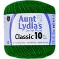 thumbnail image 1 of Aunt Lydia's® Classic ™ Myrtle Green Crochet Thread, 350 Yards Size 10, 1 of 2