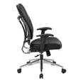 thumbnail image 4 of Black Bonded Leather Managers Chair by Office Star, 4 of 7