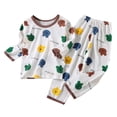 thumbnail image 1 of Ensemble de Pyjama pour Bébé Garçon Été, Haut à Col Rond, Pantalon, Ensemble de Pyjama Décontracté, Pyjama pour Filles 3-6 Mois, 1 of 3