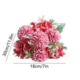 thumbnail image 3 of TIMIFIS Fleurs Artificielles Réalistes, Pivoines en Soie Rouges Fleurs Fausses Bouquet de Fleurs pour Centre de Table Mariage Fête Déco Maison sur, 3 of 6