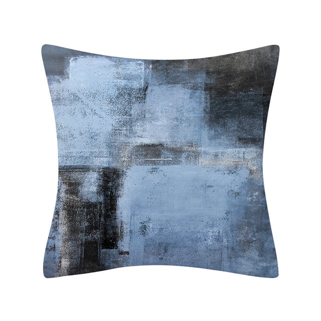 2 Pcs Abstract Pillowcase Throw Pillow Case Sofa Seater, 45*45cm #39