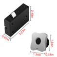 thumbnail image 3 of File Cabinets for Home Office,Fingerprint Cabinet Lock with Smart Biometric Feature - Hidden File Cabinet Lock USB Rechargeable for Home Office Drawer, 3 of 5