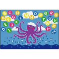 thumbnail image 1 of Early Childhood Resources ELR-FE905-34A Olive the Octopus Activity Rug, Rectangle, 1 of 1
