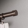 thumbnail image 2 of Better Homes & Gardens 1" Plated Oil Rubbed Bronze Cap Adjustable Single Curtain Rod Set, 42"-120", 2 of 9
