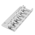 thumbnail image 1 of 6 String Bass Bridge Adjustable Barrel Saddle Fixed Type Electric Bass Bridge Zinc Alloy Bass Replacement Parts, 1 of 7