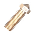 thumbnail image 3 of 3D Printer Nozzle 1.75mm Extruder Large Flow Nozzle M6 3D printer Threaded 3D Printer Parts, Brass, 0.8mm, Gold, 3 of 7
