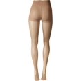 thumbnail image 4 of Hanes Womens Perfect Nudes Run Resistant Tummy Control Girl Short Hosiery, 5/6X, 4 of 5