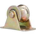 thumbnail image 3 of Wire Rope Pulley, Rolling Gate Grooves Wheel U-Type Grooves Wheel Caster Pulley Wheel  for Moving Door for Dog Doors, 3 of 7