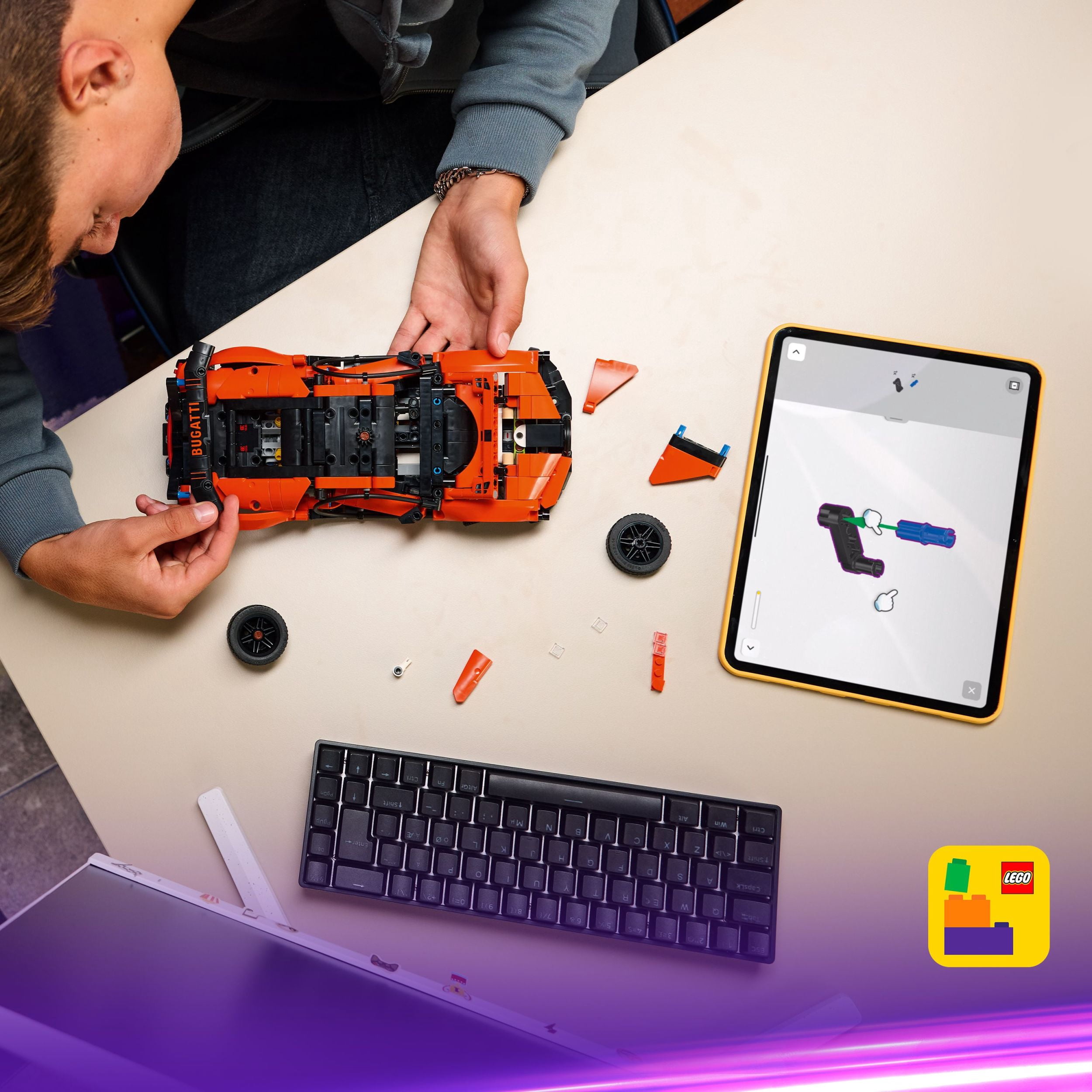 LEGO Technic L’Hypervoiture de Bugatti Chiron Pur Sport 42222