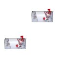 thumbnail image 1 of Maytalsory 2118in Size Durable Oxford Mailbox Cover For Home Garden Decor EASY TO ASSEMBLE Letter Box Cover YTYH2309078 2Set, 1 of 6