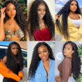 thumbnail image 2 of Yavida Water Wave Human Hair Bundles Wet and Wavy Human Hair Weave Bundles Brazilian Bundles Human Hair Unprocessed Remy Human Hair Water Wave Bundles 10 12 14 Inch, 2 of 8