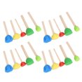 thumbnail image 3 of Foam Sponge Paint Brushes for Kids Art Crafts Assorted Colors 20 Pieces Safe and Durable, 3 of 8
