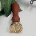 thumbnail image 2 of Clearance! Sweet Home Farm Home Decor Fire Lacquer Seal Retro English Letter Copper Headquets Seal Wax Hand Account Seal and Copper Chapter Bronze Head One Size Multi-Color, 2 of 4