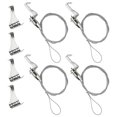 thumbnail image 3 of Elodie 4 Pieces Picture Rail Hanging System DIY Handcraft Adjustable Hooks Sturdy Frame 0.5 m, 3 of 8