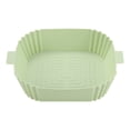 thumbnail image 2 of Meitianfacai Casserole en Silicone pour Friteuse à Air Chaud, Doublure Réutilisable pour Friteuse à Air, Panier en Silicone Résistant à la Chaleur pour Friteuse à Air, Moule de Cuisson Carré, Accessoires pour Friteuse à Air, Doublures pour Friteuse à Air, Four, Micro-Ondes, 2 of 8