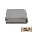 thumbnail image 3 of Meitianfacai Fleece Throw Blanket for Couch - Grey Throw Blankets Lightweight Fuzzy Cozy Soft Plush Warm Blankets and Throws for Sofa(Gray,50x60 inches）, 3 of 8