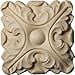 thumbnail image 3 of Ekena Millwork ROS03X03ACMA 3.5 in. W x 3.5 in. H x .62 in. P Acanthus Rosette- Maple- Architectural Accent, 3 of 3