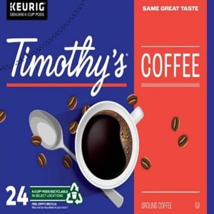 Timothy's World Coffee German Cake au chocolat GJM1 Tasse K pour les Brewers de Keurig, 96 Nombre