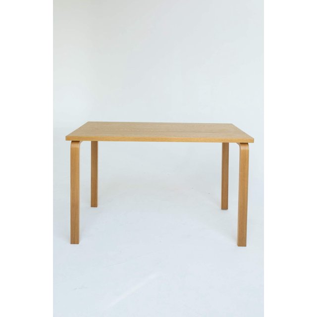 CHK Table Scandinave / Table Rectangulaire Polyvalente en Placage de Chêne / Bureau d'Ordinateur Ou Table de Salle à Manger