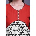 thumbnail image 5 of Bimba Print Long Party Wear Anarkali Kurta Flared A Line Kurtis For Women, 5 of 5