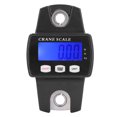 thumbnail image 1 of Digital Crane Scale, Accurate Read Easy To Assemble Handheld Hanging Scale Mini Size Portable 300kg  For Farming For Fish Weighing Black, 1 of 8