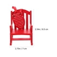 thumbnail image 2 of OULII 2Pcs Wood Rocking Chair Hanging Ornament Decorative Home Decor for Holiday Decorations, 2 of 6
