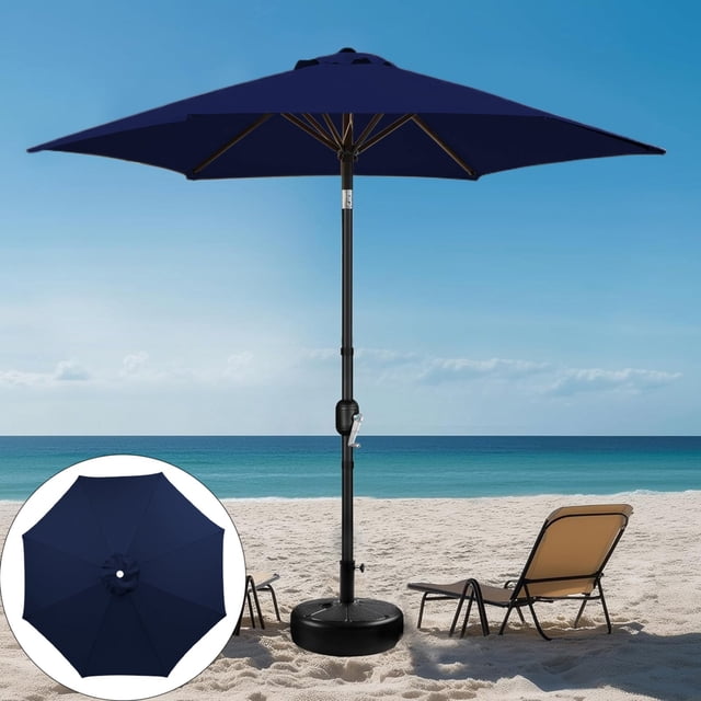 Parasol de Terrasse Extérieur Toile de Parasol Remplaçable Parasol de Table Extérieur Toile de Parasol Parasol de Terrasse Toile de Parasol de Jardin