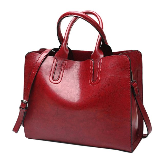 CUITING Handbags For Women Large Designer Ladies Bag Bucket Purse Leather