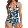 thumbnail image 1 of Dvkptbk Maillots de Bain Femmes Couvre-Maillots pour Maillots de Bain Femmes Femmes une-Pièce Maillots de Bain Unis Maillots de Bain Tenue de Plage Robe de Bain, 1 of 6