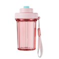 thumbnail image 2 of Oleegame 2PC Glass Bottle High Temperature Plastic Cup High Appearance Work Cluster Girls Desktop Cup With Filter Hand Cup, 2 of 6