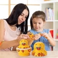 thumbnail image 2 of Meitianfacai 10 Wooden Yellow Russian Nesting Dolls Toys, 2 of 5