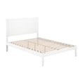 thumbnail image 1 of AFI NoHo Lit Plateforme en Bois Massif Simple TG, Blanc, 1 of 13