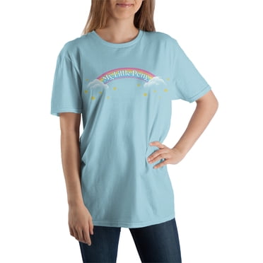 My Little Pony Logo Character Collage Back Design Light Blue T-Shirt