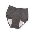 thumbnail image 1 of Sous-vêtements pour Hommes Réutilisables Lavables Protection contre les Fuites Culottes Absorbantes Respirantes pour Conduite Longue Durée Voyage Adulte Aîné, Gris Foncé 3L, 1 of 8