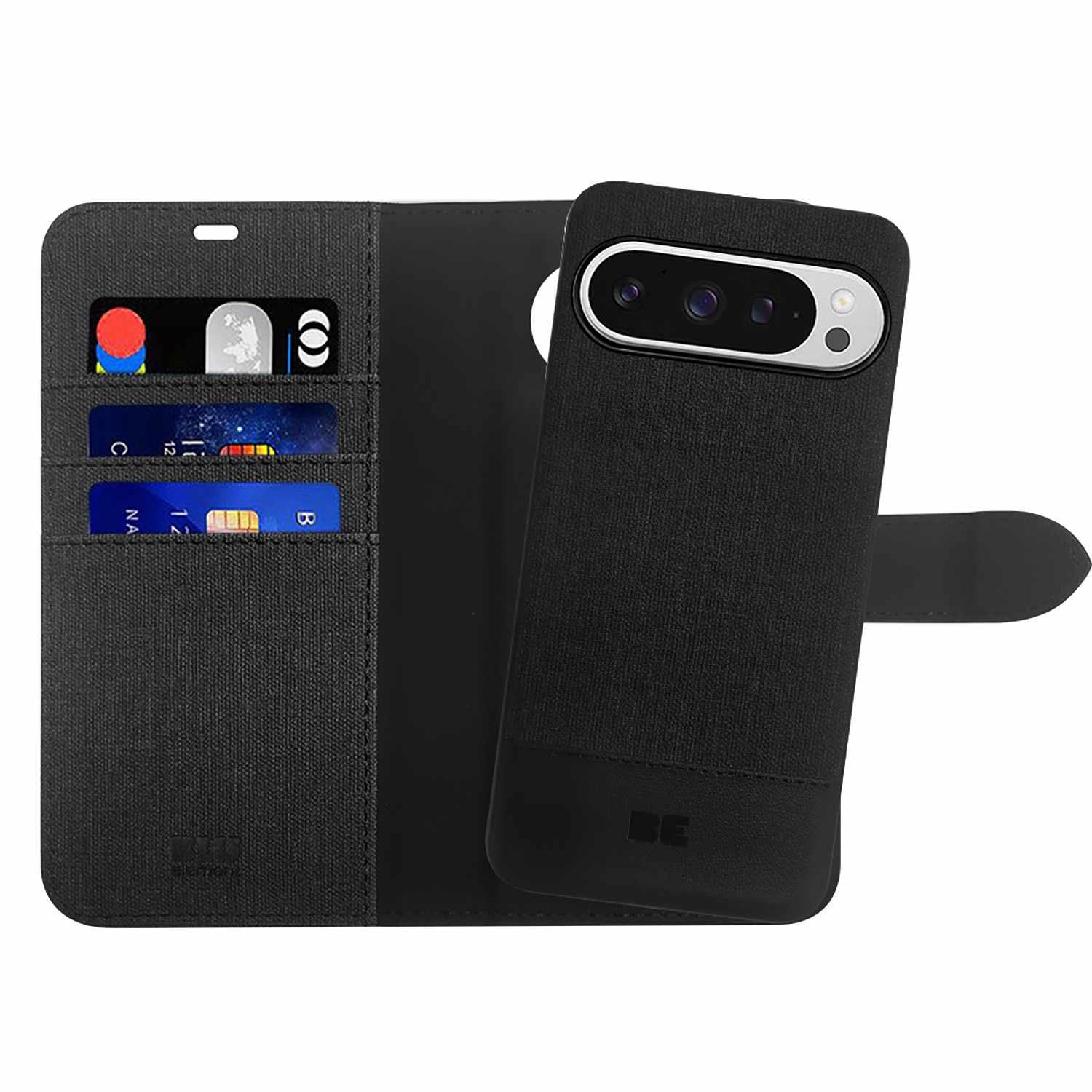 Blu Element Étui Folio 2-in-1 Noir pour Google Pixel 10/10 Pro