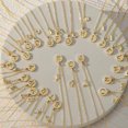 thumbnail image 4 of Pendentif Rond Initiale Couleur Argent pour Femmes A-Z Zircon Pendentif Nom Collier Bijou Cadeau, 4 of 5