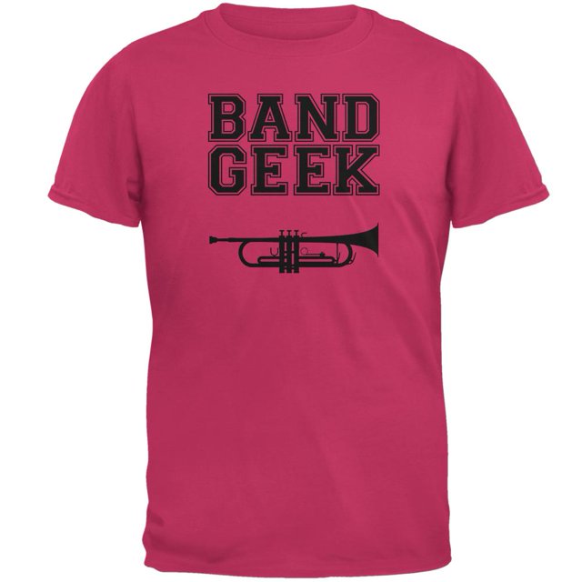 Band Geek Trumpet Mens T Shirt