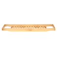 thumbnail image 1 of Multifunctional Bamboo Bathtub Tray Rack Wine Book Storage Shelf Shower Organizer Bathroom Supplies, 1 of 14