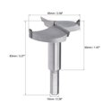 thumbnail image 3 of Unique Bargains 65mm Hinge Boring Forstner Drill Bit, 10mm Hex Shank, 3 of 6
